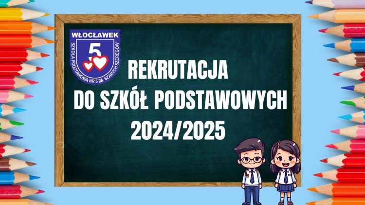 Nabór do szkoły podstawowej na rok szkolny 2024/2025 - Szkoła