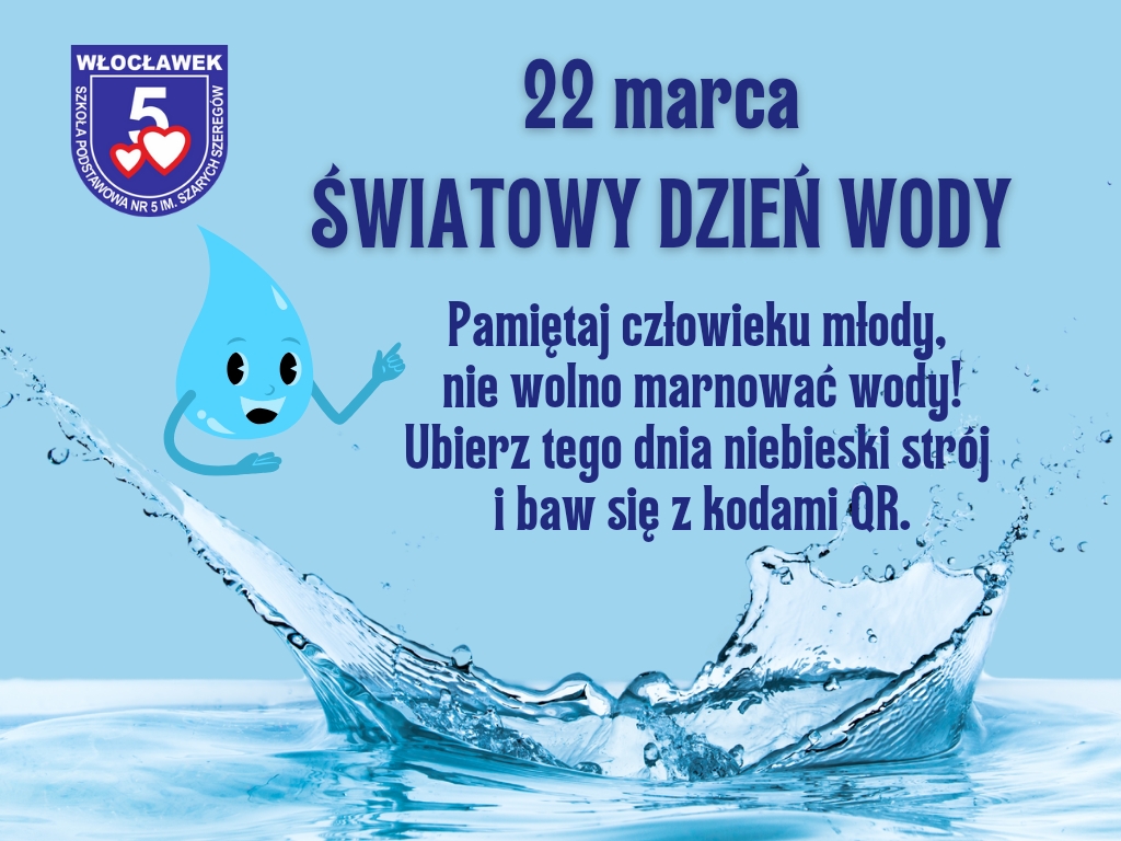 22 marca - Światowy Dzień Wody