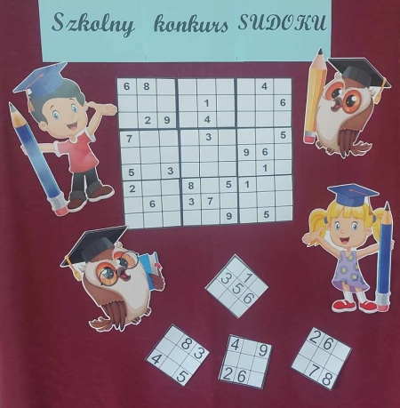 Rozstrzygnięcie Konkursu Sudoku w klasach 1-3