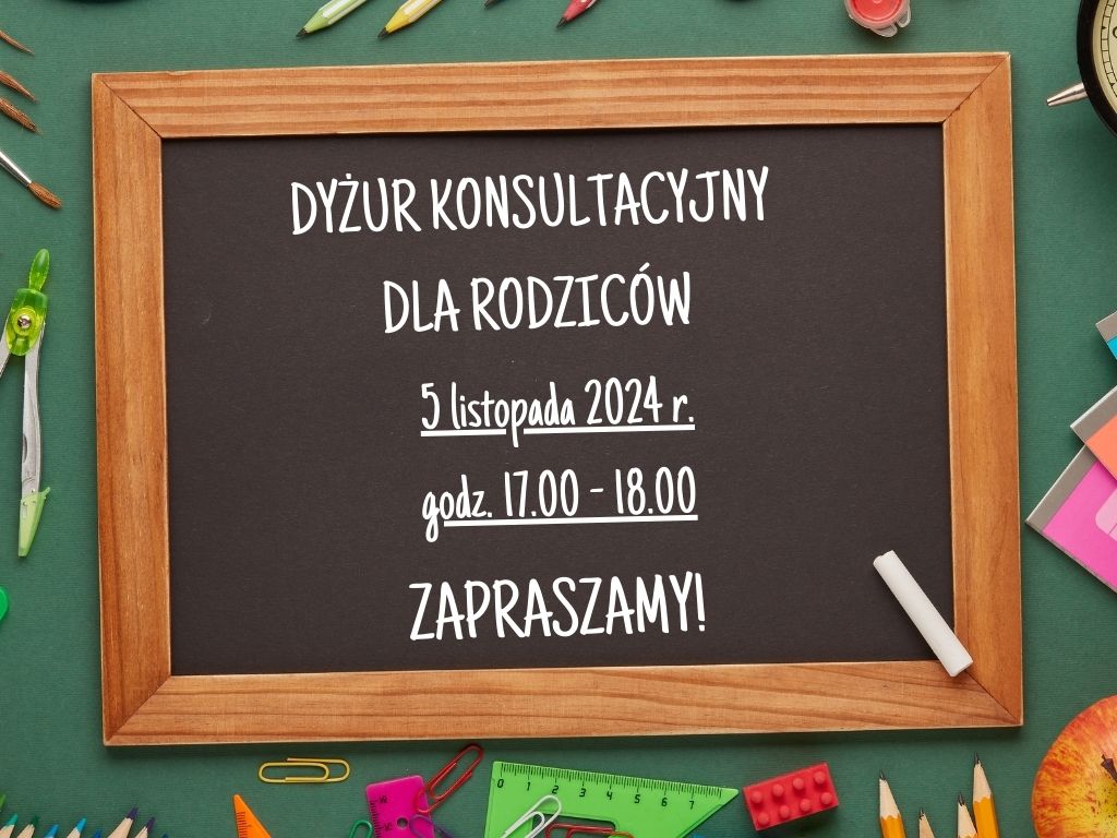 Dyżur konsultacyjny - listopad 2024