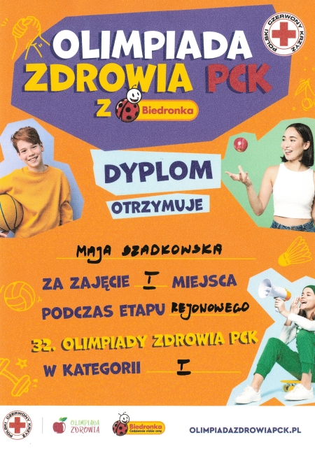 32. edycja Olimpiady Zdrowia PCK z Biedronką