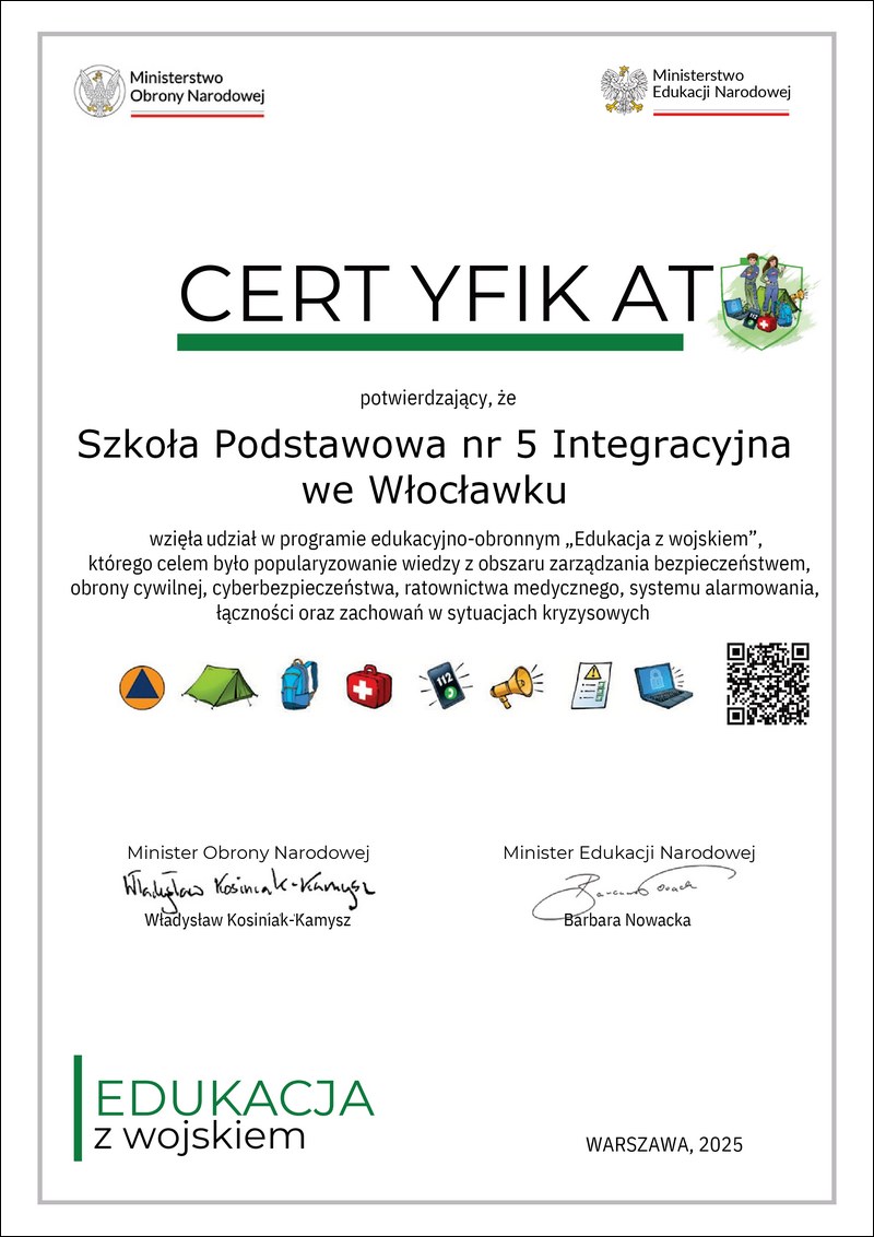 „Edukacja z wojskiem”