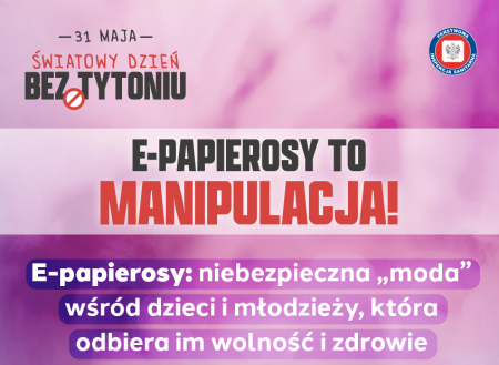 31 Maja Światowy Dzień bez Tytoniu