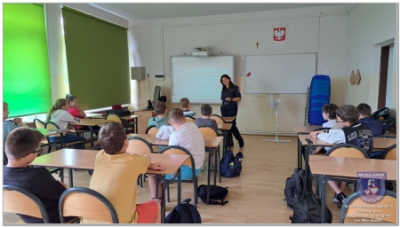 Bezpieczne wakacje – spotkanie ze Strażą Miejską
