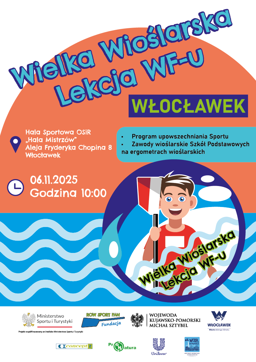 Wioślarska lekcja wf-u
