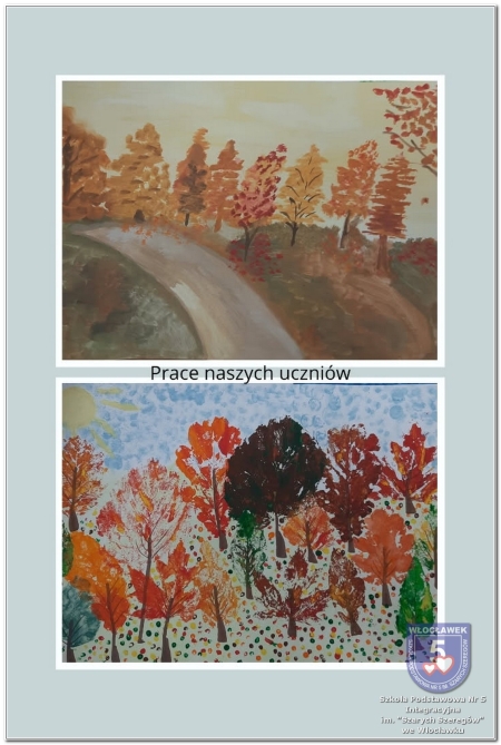 Konkurs Plastyczny ,,Barwy jesieni'' - sukces naszych uczniów