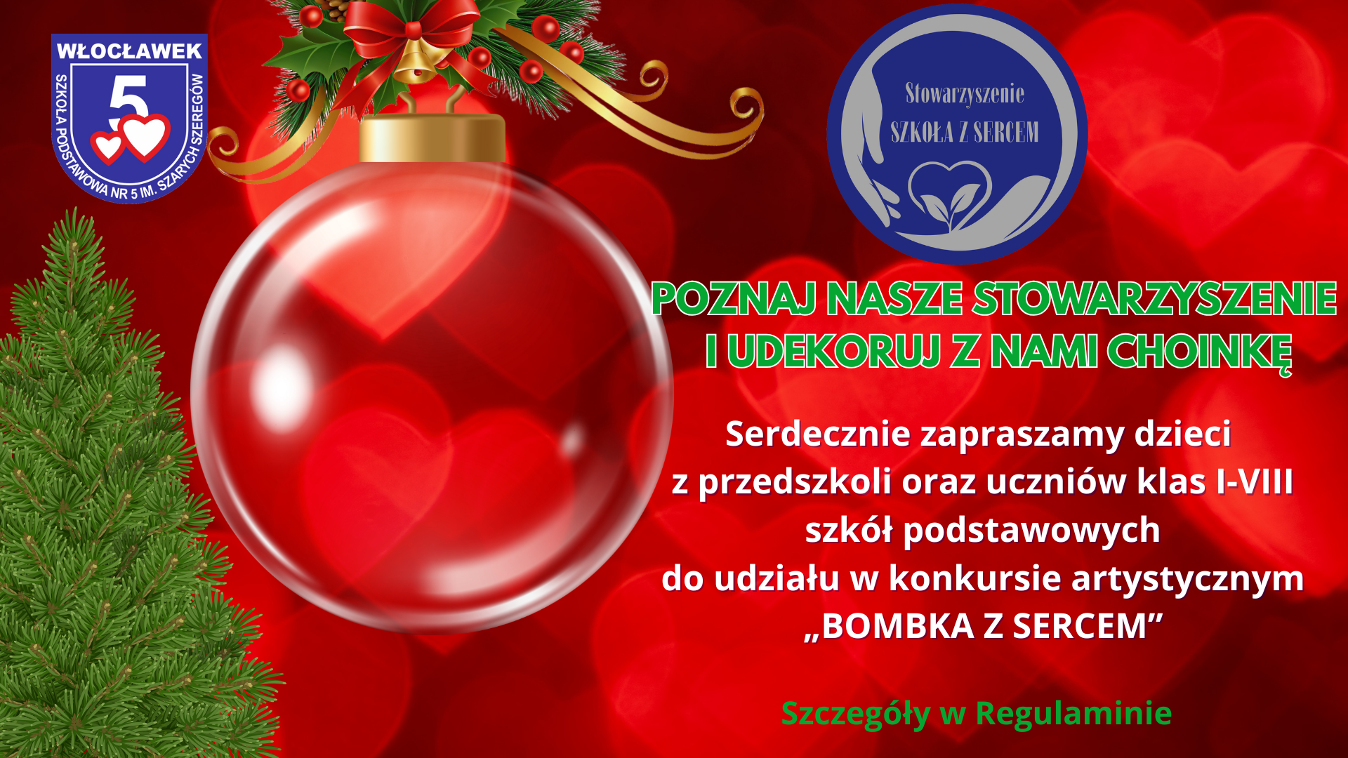 Konkurs artystyczny ,,BOMBKA Z SERCEM''
