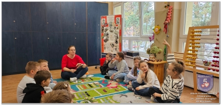 Jesienne warsztaty przyrodnicze w kl.2b