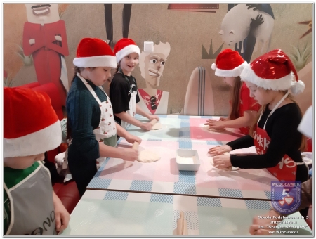 Mikołajkowe warsztaty kulinarne w klasie 2b