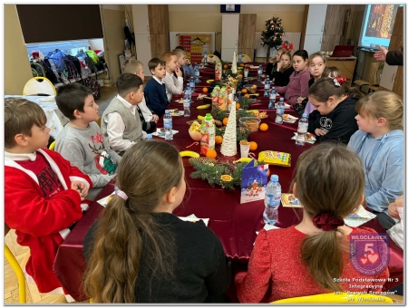 Wigilia w klasie 3a
