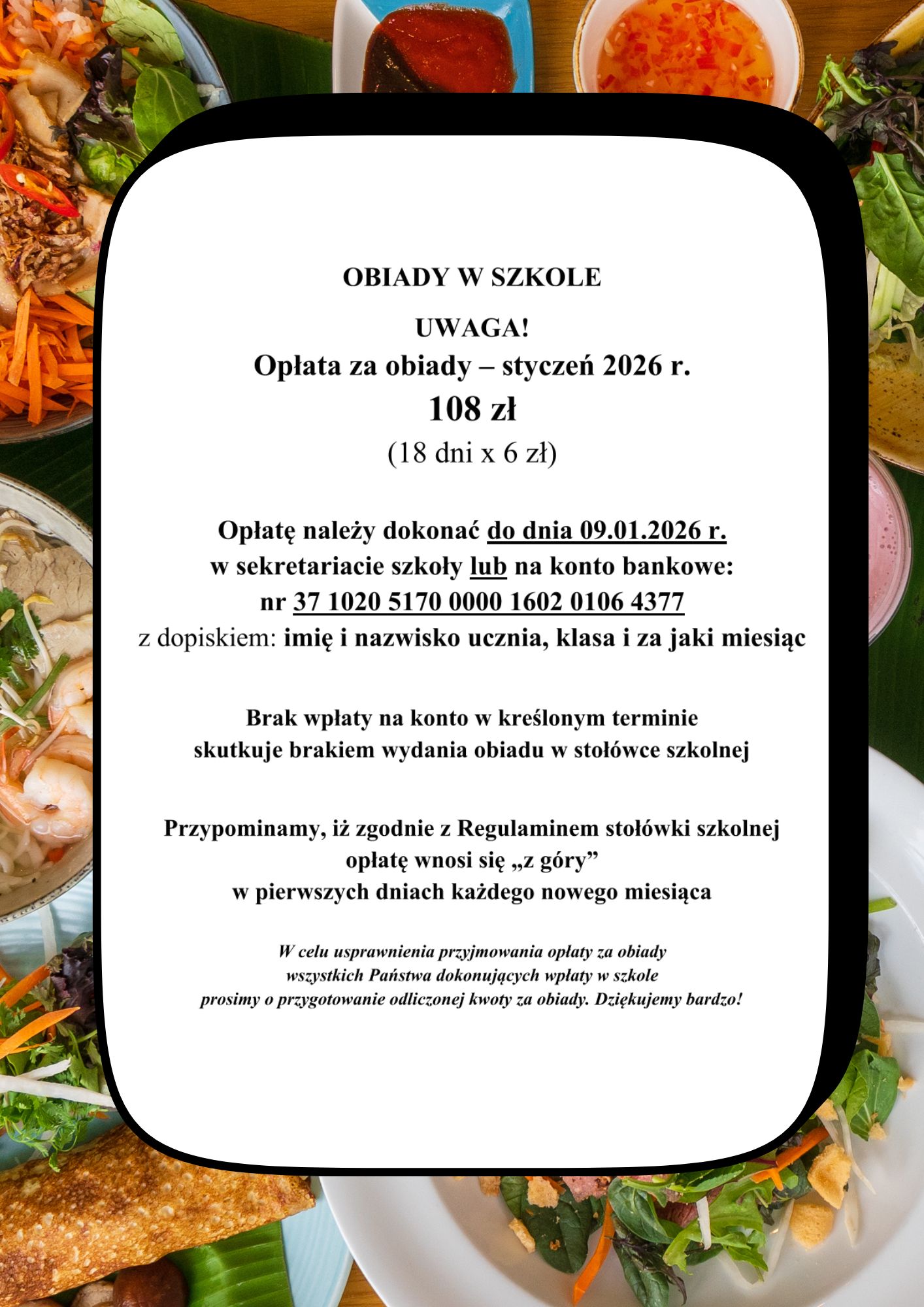 OBIADY-STYCZEŃ 2026