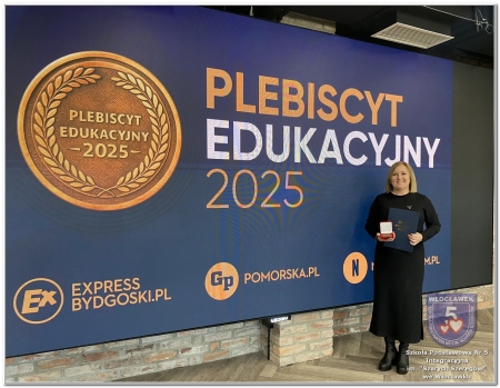 Wyróżnienie dla nauczyciela SP5
