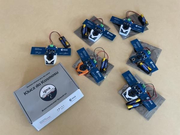 Testowanie klucza telegraficznego misji IGNIS