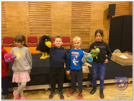 Warsztaty teatralne w kl. 1a