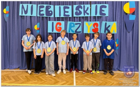 Udział uczniów SP nr 5 w Niebieskich Igrzyskach