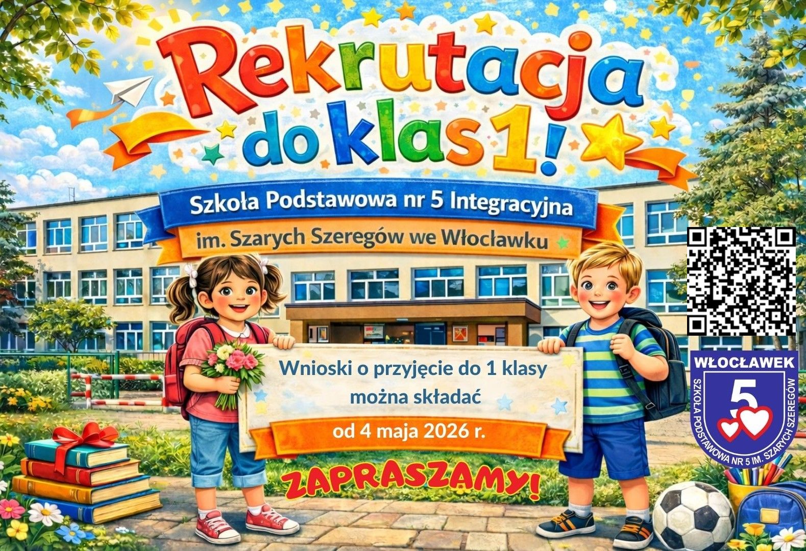 Rekrutacja 2026 - ZAPRASZAMY od 4 maja