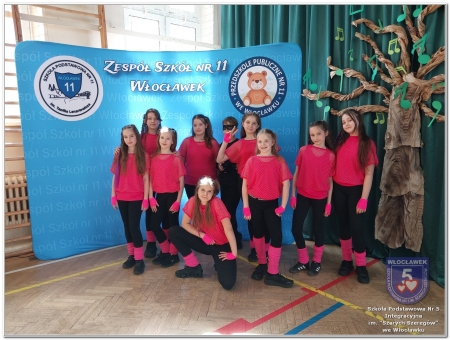 SP 5 Dance z I miejscem w konkursie „Roztańczona Jedenastka”!