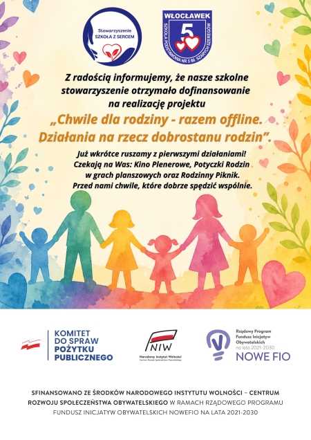 Projekt ,,Chwile dla rodziny - razem offline''
