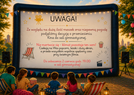 Kino 2 czerwca - ogłoszenie