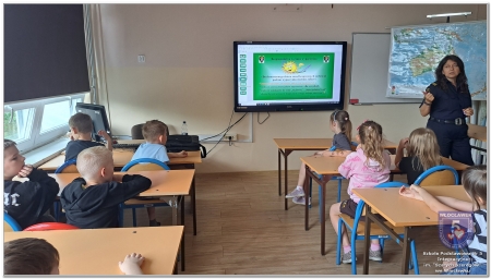 Bezpieczne wakacje – spotkanie ze Strażą Miejską