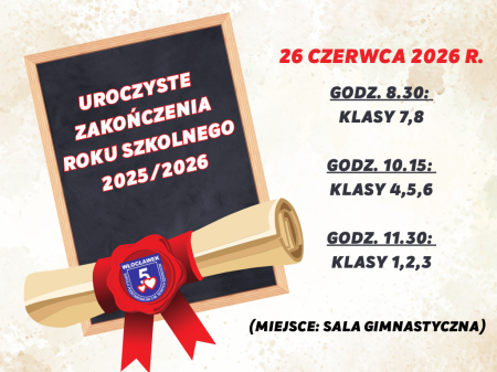 Zakończenie Roku Szkolnego 2025/2026