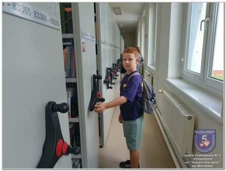 Wizyta klasy 3a w Bibliotece Pedagogicznej