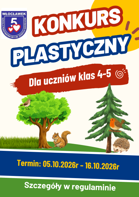 Uwaga! Konkurs plastyczny