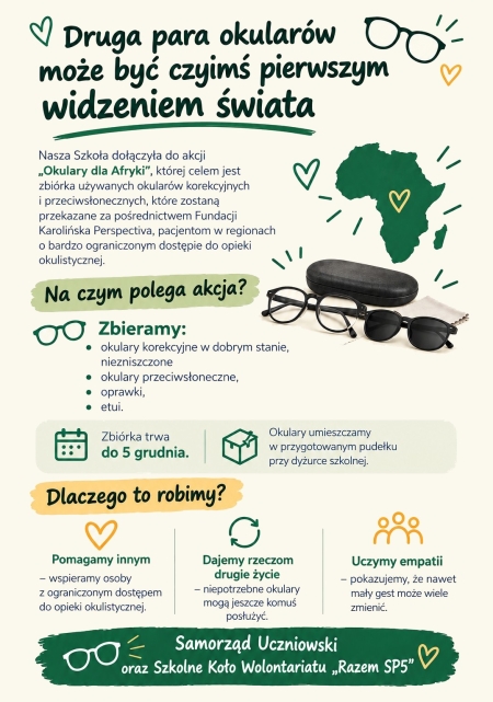 Okulary dla Afryki